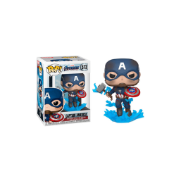 Funko Pop ! Marvel: Avengers Endgame - Capt A w/ Broken Shield